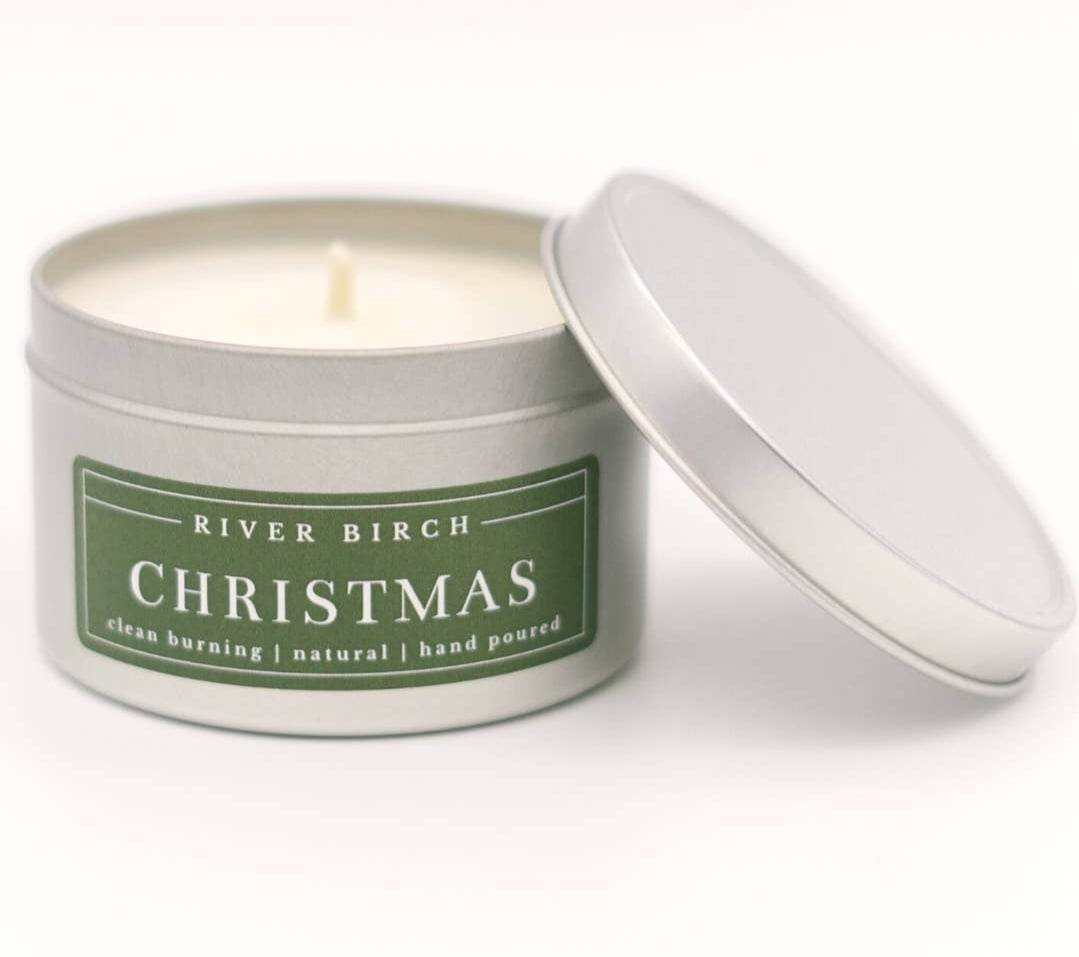 River Birch Candle Soy Candle 8 oz Tin