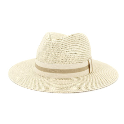 Summer Banding Straw Sun Hat